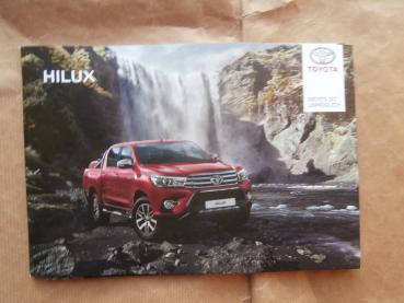 Toyota Hilux Duty +Comfort +Executive Single Cab Extra Cab Double Cab Prospekt August 2016