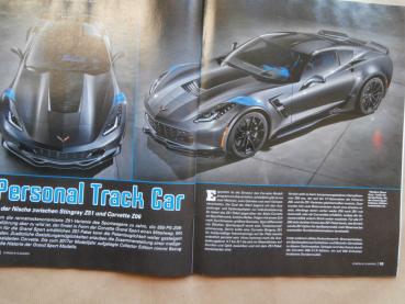 Chrom & Flammen 5/2016 Corvette Grand sport, 78er Ford Thunderbird, 59er Dodge Coronet,82er Excalibur Series IV,