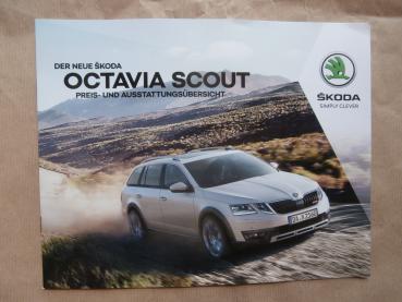 Skoda Octavia Scout Preisliste Februar 2017