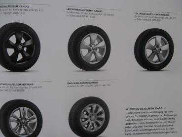 Skoda Kodiaq Zubehör Prospekt Februar 2017