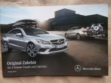 Mercedes Benz E-Klasse Coupé und Cabriolet BR238 Zubehör Katalog 2017