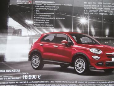 Fiat 500 X 500 L Rockstar Sonderprospekt