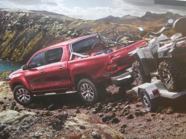Toyota Hilux Duty +Comfort +Executive Single Cab Extra Cab Double Cab Prospekt August 2016