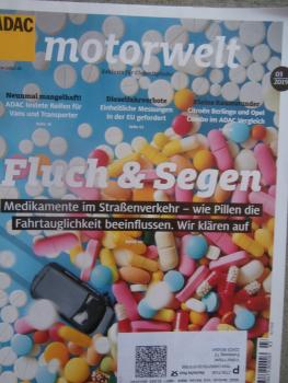 adac motorwelt 3/2019 Citroen Berlingo vs. Opel Combo,neue Toyota Corolla,