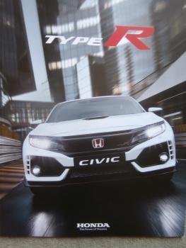 Honda Civic Type R Prospekt Dezember 2018 +Carbon Paket
