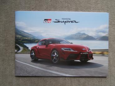 Toyota GR Supra (A90) 3.0L Prospekt August 2019+Preisliste NEU