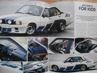 Tuning Sonderausgabe Opel Nr.13 Ascona B, Astra F,Calibra,Kadett City,Corsa,GT,Kadett C,Kadett E,Manta A,B,Monterey