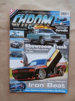 Chrom & Flammen 7/2016 81er DeLorean DMC-12,70er El Camino,57er Continental MKII,09er Custom Challenger,