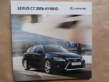 Lexus CT 200h HYBRID Niederlande Prospekt Februar 2017