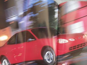 Ford Focus +Mustang +Convertible +ZX2 USA Katalog 2001 Brochure Englisch