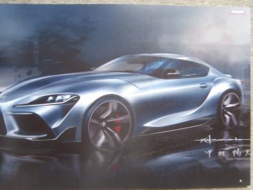 Toyota GR Supra (A90) 3.0L Prospekt August 2019+Preisliste NEU
