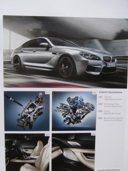 M6 Gran Coupé F06 Juli 2016 Preisliste NEU  +Competition Paket