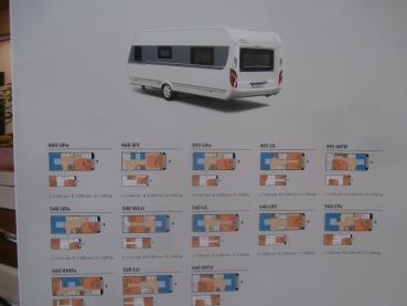 Hobby Caravans 2018 Ontour De Luxe +Edition Excellent Prospekt +Preisliste Technik NEU