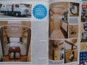 Auto Bild reisemobil 3/2016 Malibu Van 600 vs. Knaus BoxStar Plus vs. La Strada Avanti C,Hymer B-Klasse,Forster I738 EB,Flowcamper