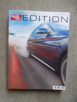 auto motor und sport EDITION 70 Jahre +Rolls-Royce Phantom Drophead,W196,Panda Cross, Fiat 600 Multipla,911 Turbo