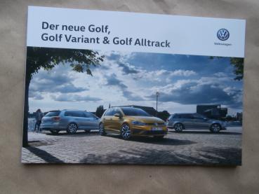 VW Golf VII, Variant & Alltrack Facelift Januar 2017 NEU