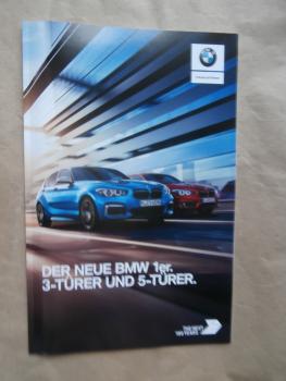 BMW 1er 3-Türer 5-Türer F20 F21 116i 118i 120i 125i 116d 118d +xDrive 20d 125d M140i März 2017