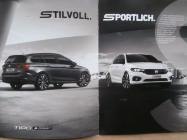 Fiat Tipo (Typ 356) S-Design 5-türer +Kombi Prospekt Oktober 2017