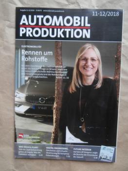 Automobil Produktion 11-12/2018 Rennen um Rohstoffe Volvo Einkaufschefin Martina Buchhauser