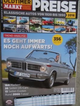 Oldtimer Markt Preise 2016 Klassische Autos von 1920-1990, 164 Marken, Exoten,BMW 1600-2,Daf,Mazda,Matra,