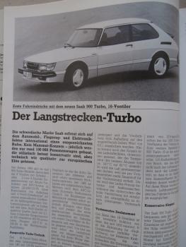 auto exklusiv 9/1984 Cobra, Ghia 450SS, BMW 502,Ford 1934,Emil Frei,Saab 900 Turbo,