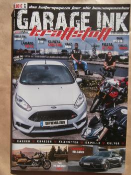 Garage Ink kraftstoff 5/2016 M4 GTS, Fiest ST,Porsche Panamera, Camaro Fifty