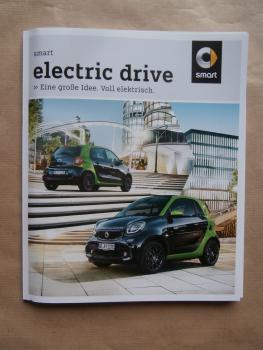 smart electric drive fortwo forfour März 2017 +Preisliste W453 +edition greenflash