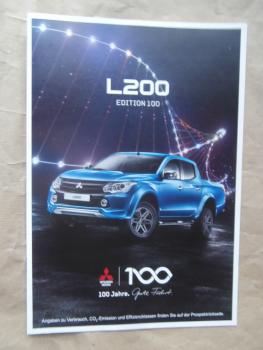 Mitsubishi L200 Edition 100 Prospekt Februar 2017