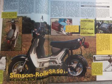 Der Deutsche Straßenverkehr 8/1986 Simson Roller SR50,Wartburg 353,Camptourist CT7