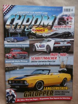 Chrom & Flammen 7/2017 60er Impala, 60er Ford F-100 Pickup,68er Chrysler 300 Converbible, 63er Buick Riviera,