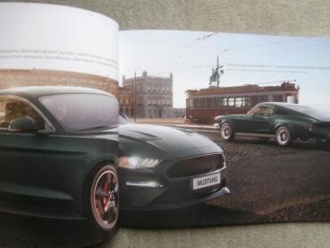 Ford Mustang +Bullit +Convertible Prospekt Juli 2018