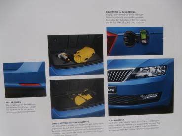 Skoda Rapid Spaceback Cool Edition Prospekt 11/2017