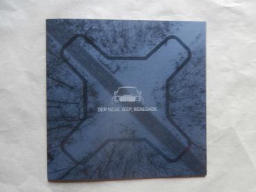 Jeep Renegade Benzin 1.0Turbo 1.3 Turbo Diesel 1.6 Multijet II 88kw 2.0 103kw 125kw 4x2 4x4 Katalog Juli 2018