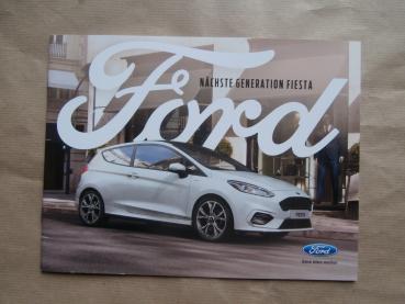 Ford Fiesta 3-türer 5-türer Nächste Generation Februar 2017
