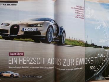 AutoBild 13/2017 Mercedes Benz E200d BR213 TAXI,Bugatti Chiron, Volvo V70,Golf 1.5TSI vs.A3 Sportback 1.4TSI