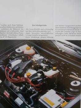 Ford Fiesta +S +XR2i Katalog 1990 +Preisliste