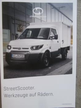 Streetscooter Work XL Box Pickup Pure Prospekt Dezember 2018