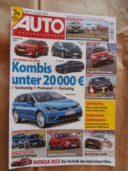 Auto Strassenverkehr 9/2016 Mégane dCi130, Kia Sportage2.0CRDi, Tiguan 2.0TSi,