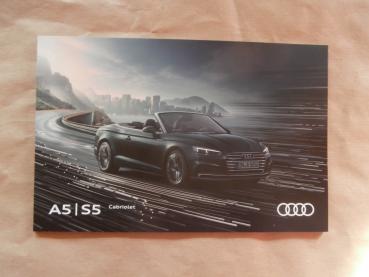 Audi A5 S5 Cabriolet Typ F5 November 2016 NEU