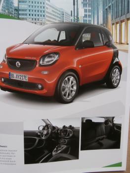 smart electric drive fortwo forfour März 2017 +Preisliste W453 +edition greenflash
