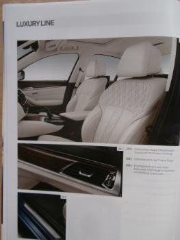 BMW 530i 540i M550i +xDrive 520d 520dEDE 530d G30 Limousine Preisiste Oktober 2016