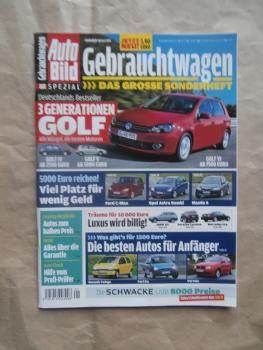 Auto Bild Gebrauchtwagen Sonderheft Herbst 2014 Fod C-Max,Golf4,Astra Caravan,Golf6,CLS,Cayenne,X3 E83,Ka,Twingo,Polo 6N