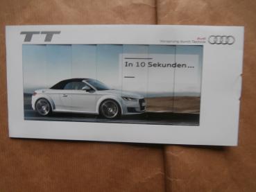 Audi TT ++TTS Roadster Flyer 2016 NEU