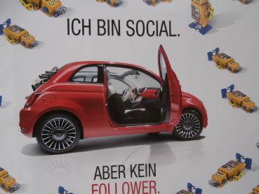 Fiat 500 Pop/Popstar Lounge +500S +Felgen +Zubehör November 2016 NEU