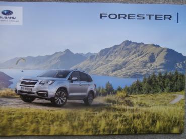Subaru Forester 2.0X Lineartronic Prospekt 11/2018 +Preisliste NEU