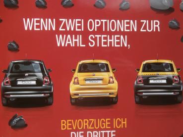 Fiat 500 Pop/Popstar Lounge +500S +Felgen +Zubehör November 2016 NEU