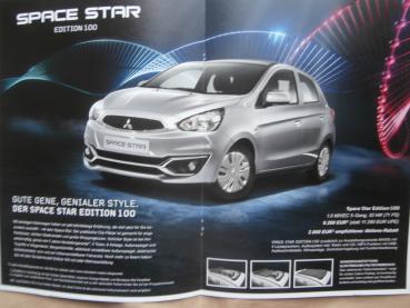 Mitsubishi Space Star Edition 100 Prospekt August 2017