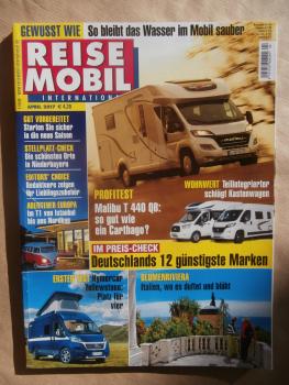 Reise Mobil 4/2017 Malibu T 440 QB,Chausson Flash 514 vs. Twist V 594,VW T1,gebrauchter Bürstner A 532-2,