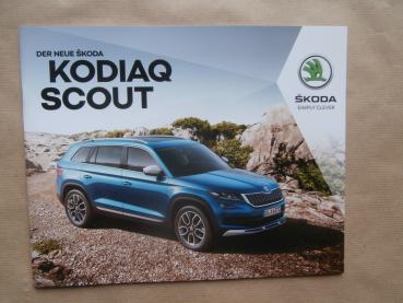 Skoda Kodiaq Scout Prospekt November 2017