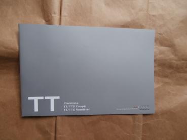 Audi TT TTS Coupé Roadster April 2016 NEU